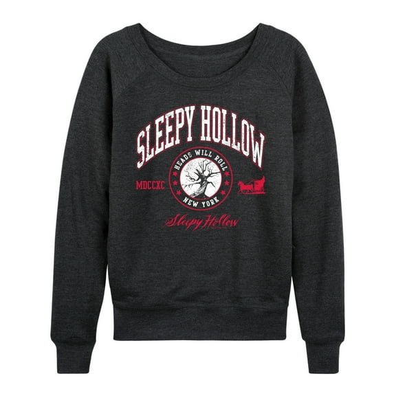 Sleepy Hollow - Collegiate - Women's French Terry Long Sleeve Shirt