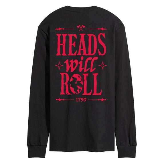 Sleepy Hollow - Heads Will Roll - Men's Long Sleeve Graphic T-Shirt