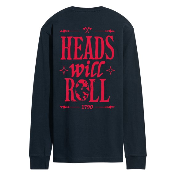 Sleepy Hollow - Heads Will Roll - Men's Long Sleeve Graphic T-Shirt