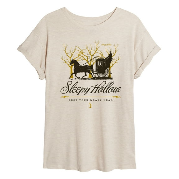 Sleepy Hollow - Rest Your Weary Head - Women's Oversized Graphic T-Shirt