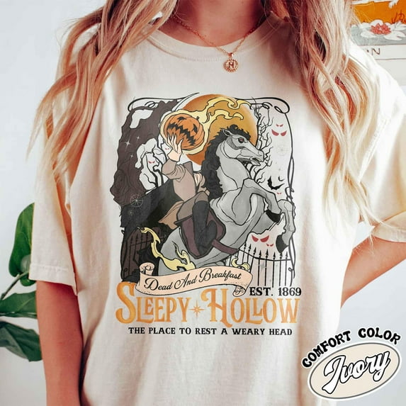Sleepy Hollow Shirt, Sleepy Hollow Halloween Shirt, Sleepy Hallow Pumpkin Shirt, Halloween Teeth Shirt, Headless Horseman Shirt Hot Trending Shirt, Sweatshirt, Hoodie, Vintage Fan Gift