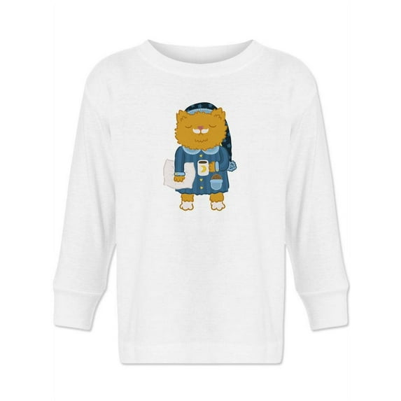 Sleepy Kitten Long Sleeve Toddler -Image by Shutterstock, 5 Toddler