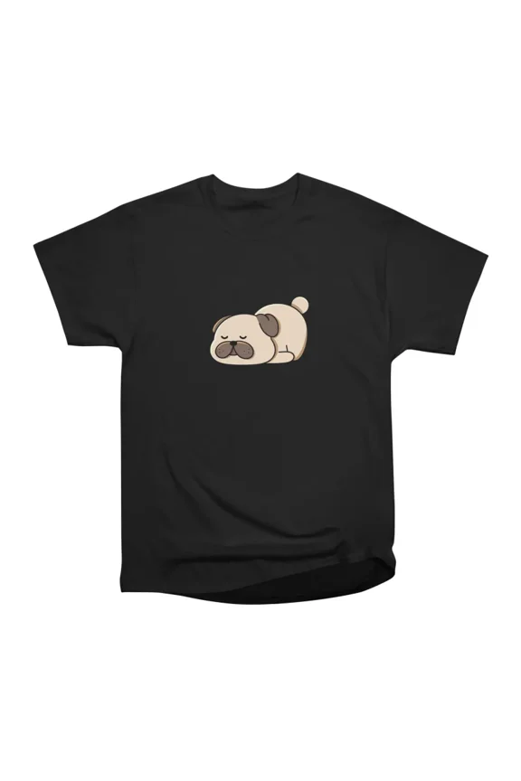 Sleepy Pug Resting T-Shirt Tee Gift For Him Merch For Her Apparel For Friend