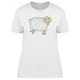 thumbnail image 1 of Sleepy Sheep With Horns T-Shirt Women -Image by Shutterstock, Female Medium, 1 of 2