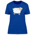 thumbnail image 1 of Sleepy Sheep With Horns T-Shirt Women -Image by Shutterstock, Female x-Large, 1 of 2