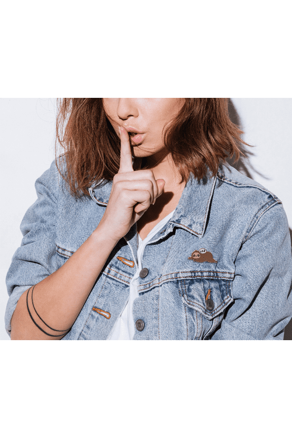 Sleepy Sloth - Super Cute Stay in Bed Enamel Pin