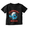 thumbnail image 1 of Sleepy Smurf Current Mood Tired Lazy Toddler Boy Girl T Shirt Infant Toddler Brisco Brands 12M, 1 of 6