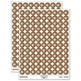 thumbnail image 1 of Sleepy Snail 200+ Round Stickers - Brown - Matte Finish - 0.50" Size, 1 of 3