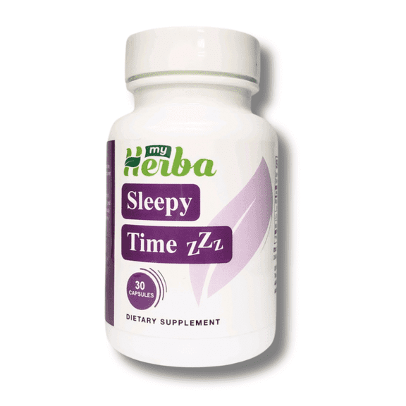SleepyTime ZzZ - Natural Sleep Support Supplement with Melatonin, Magnesium & L-Theanine - 30 Capsules