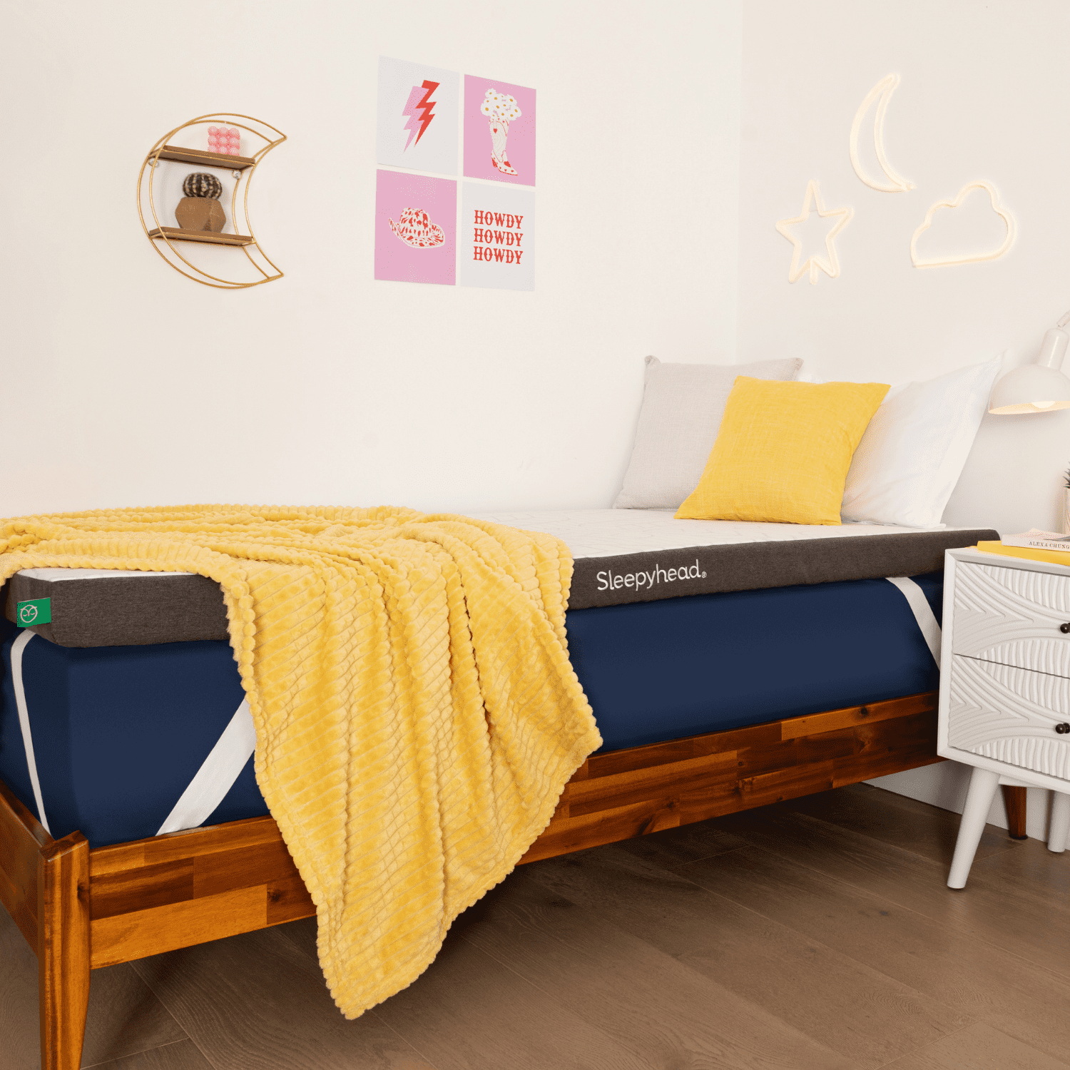 Sleepyhead 3Inch Full Copper Mattress Topper with Washable Cover