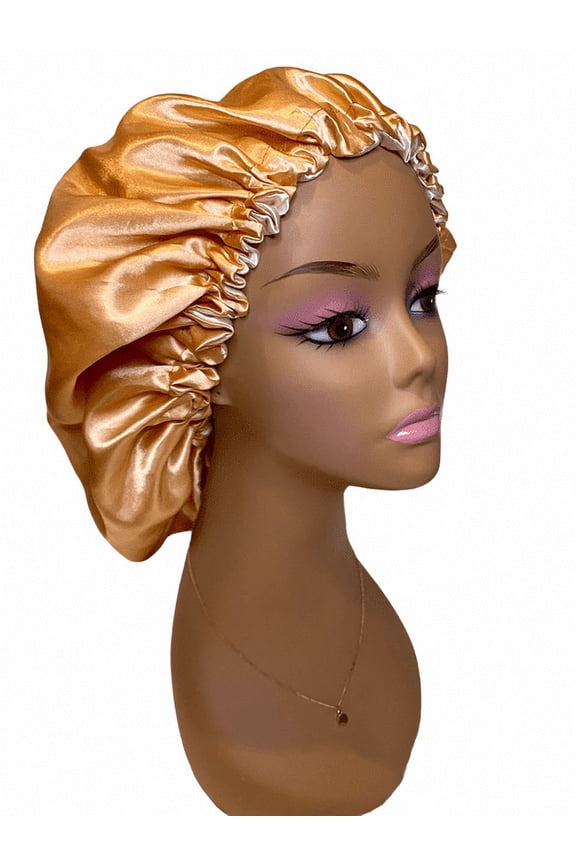 Luxury Satin Silk Women Customizable Sleeping Cap Hair Bonnet