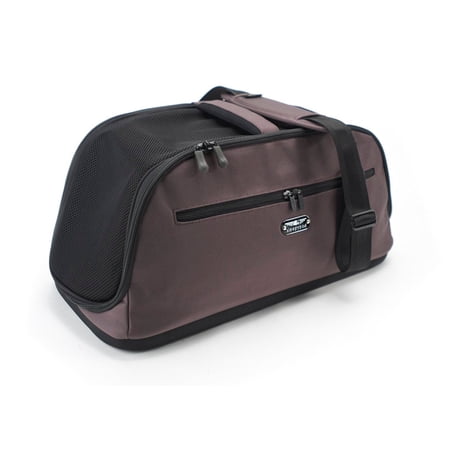 Sleepypod Air - Airline Approved Carrier and Crash-Tested Car Seat for Cats and Dogs up to 18 lbs. (Chocolate Brown)