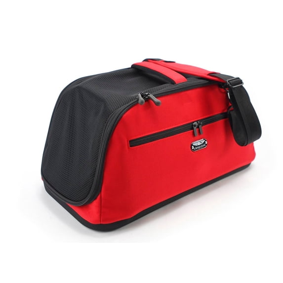 Sleepypod Air - Airline Approved Carrier and Crash-Tested Car Seat for Cats and Dogs up to 18 lbs. (Strawberry Red)