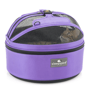 Sleepypod Mini Pet Bed   Multi-use Travel Pet Bed, Crash-Tested Car Seat, Carrier for Dogs and Cats up to 7 Pounds True Violet