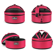 Sleepypod Mobile Pet Bed   Multi-use Travel Pet Bed, Crash-Tested Car Seat, Carrier for Dogs and Cats up to 15 Pounds Blossom Pink