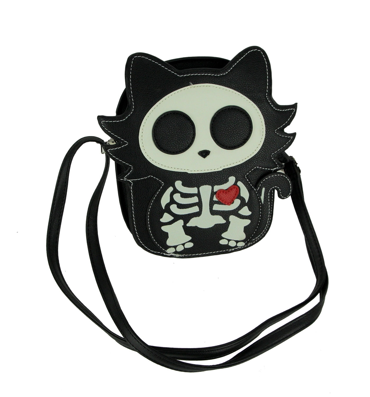 Sleepyville Critters - Vampire Mouth Cross Body Bag in Vinyl