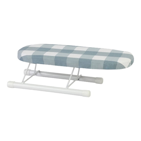 Sleeve Ironing Board, Foldable Tabletop Ironing Pad for Cuffs Collars Necklines and Small Garments, Blue