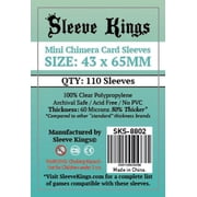 Sleeve Kings Mini Chimera Card Sleeves 43x65mm 110