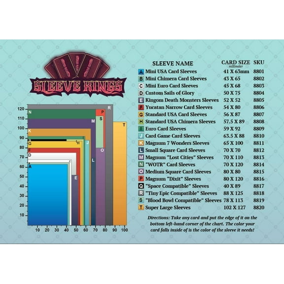 Sleeve Kings Sleeve Finder Playmat (Neoprene Mat) -SKS-8888