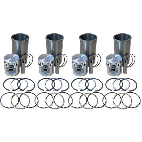 Sleeve & Piston Kit (3-7/16" overbore) Fits Allis Chalmers Tractor 282941