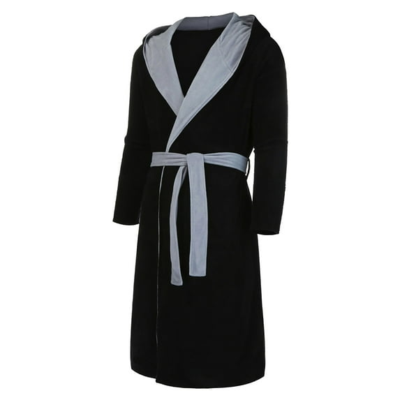 Sleeved Clothes Winter Bathrobe Shawl Lengthened Plush Robe Coat Men's Home Long Women's Blouse Women's Soft Short Sleeve Shirt - Basic Casual Tee