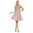 thumbnail image 1 of Women's May Queen homecoming party Hoco Dress Mauve 8 2025, 1 of 5