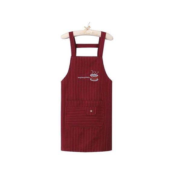 Sleeveless Backpack Apron Polyester-Cotton Canvas Adjustable Straps Multi-Pocket Tool Organizer For Chefs Artists Crafts