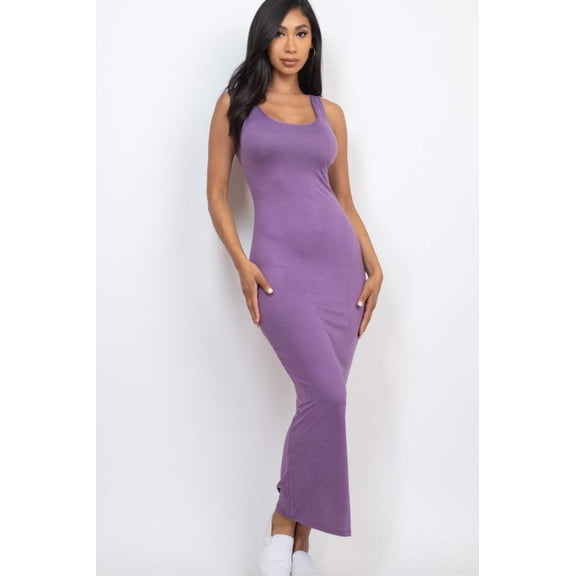Sleeveless Basic Maxi Dress