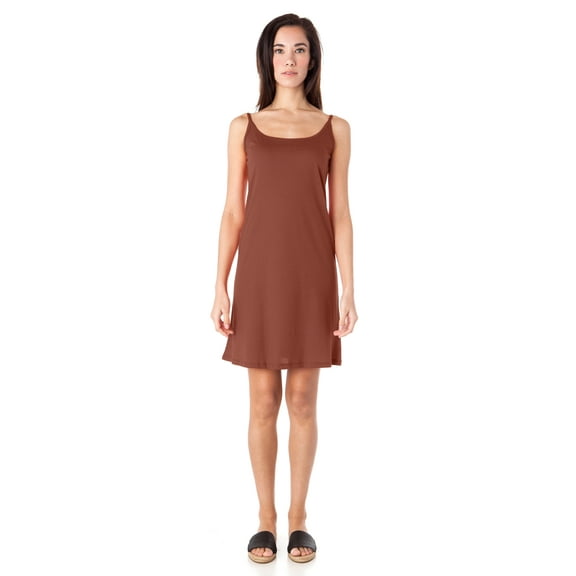 Sleeveless Cotton Short Slip Dress