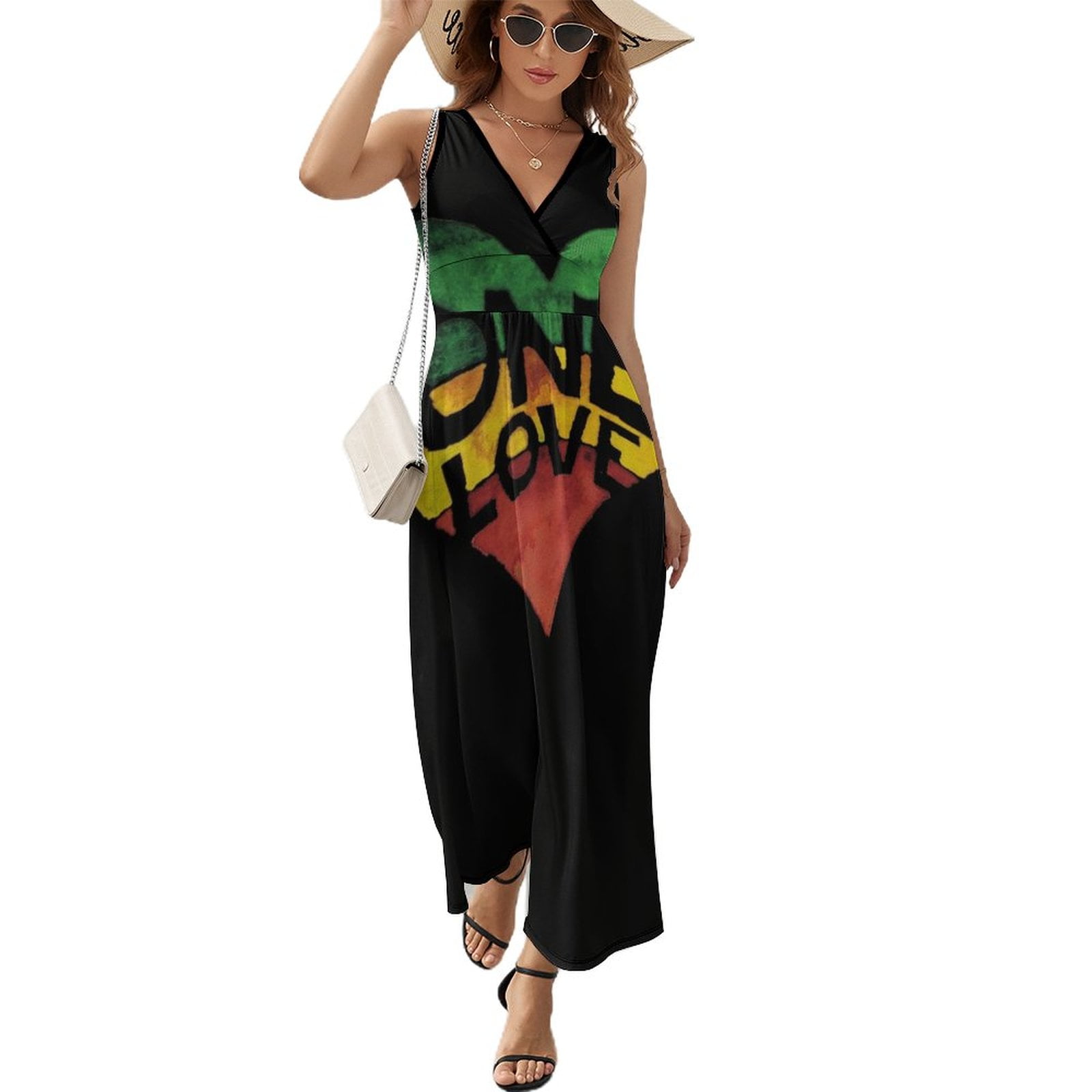 Sleeveless Dress Mardi Gras King Cake beach dresses women's clothing