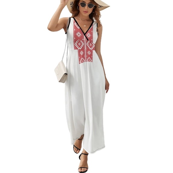 Арнамент ?С?мвал Ярылы? Sleeveless Dress women's dresses luxury womens clothing luxury evening dress woman for wedding