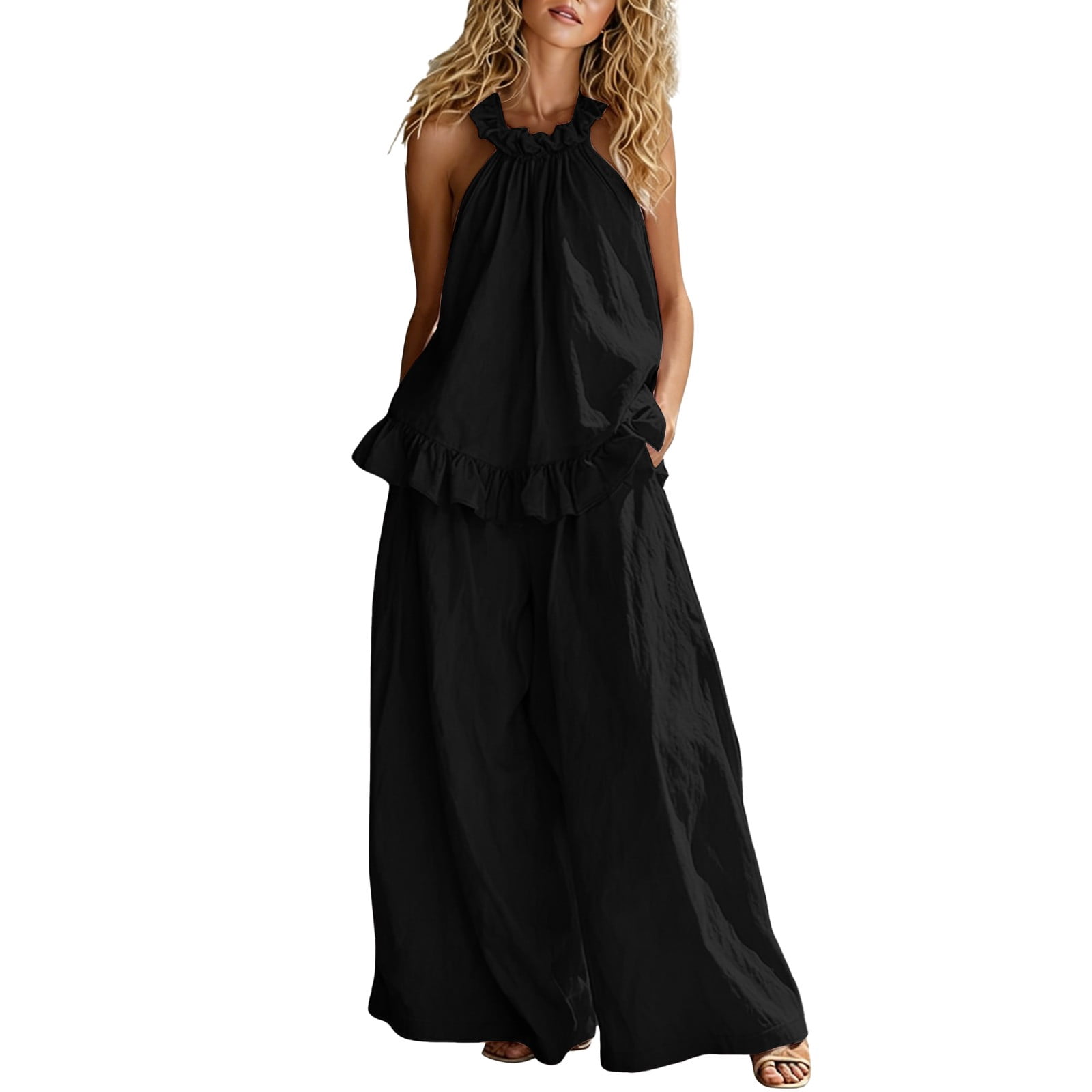 Sleeveless-Halter-Top-Two-
