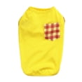 thumbnail image 1 of Sleeveless Lace Plaid Pocket Pet Apparel - Breathable Cat Puppy Vest for Spring/Summer Parties, 1 of 8
