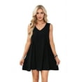 thumbnail image 1 of Sleeveless Mini Dress Black XS, 1 of 6