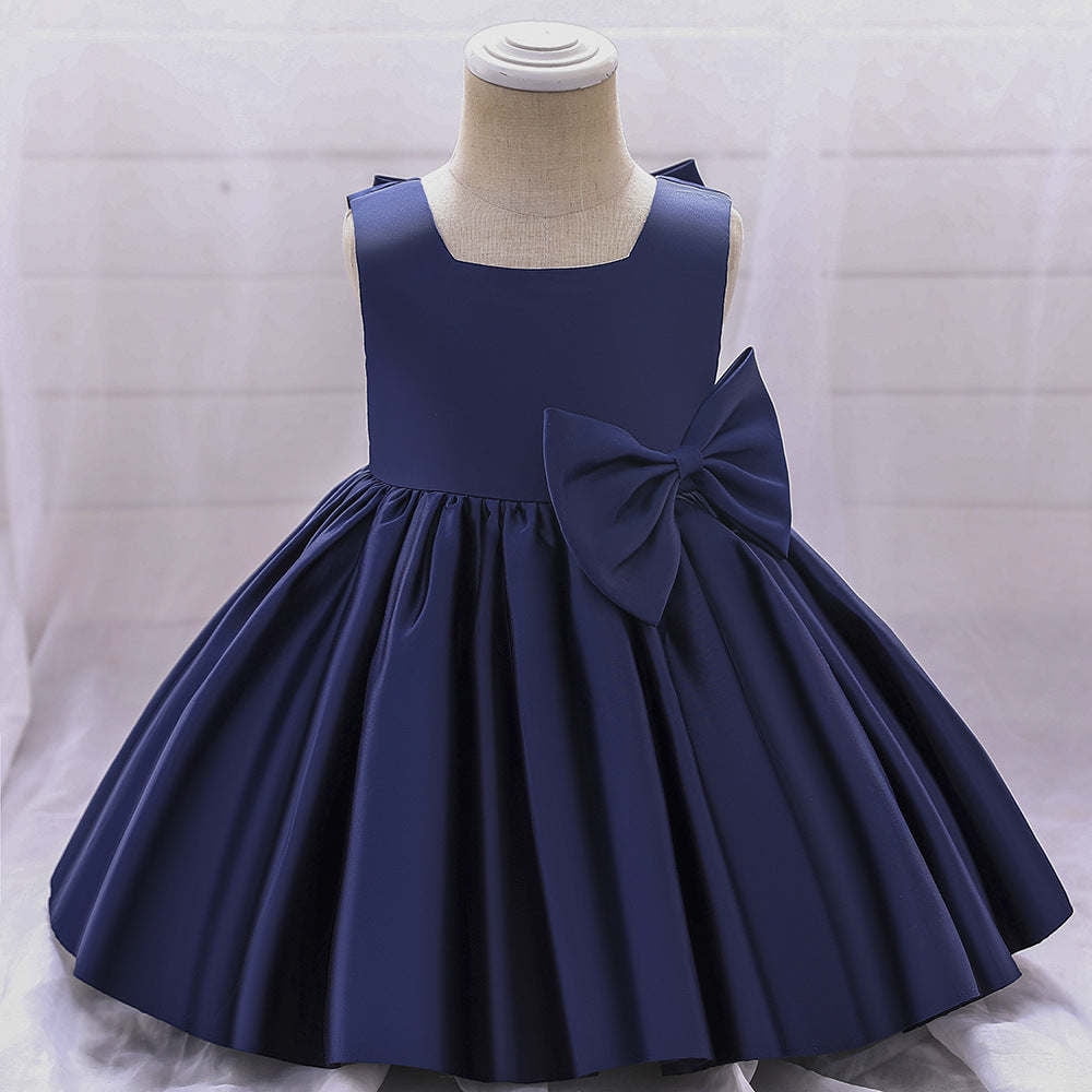 Baby frock bow design deals