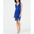 thumbnail image 1 of Sleeveless Sheath Necklace Dress Lazulite L, 1 of 1