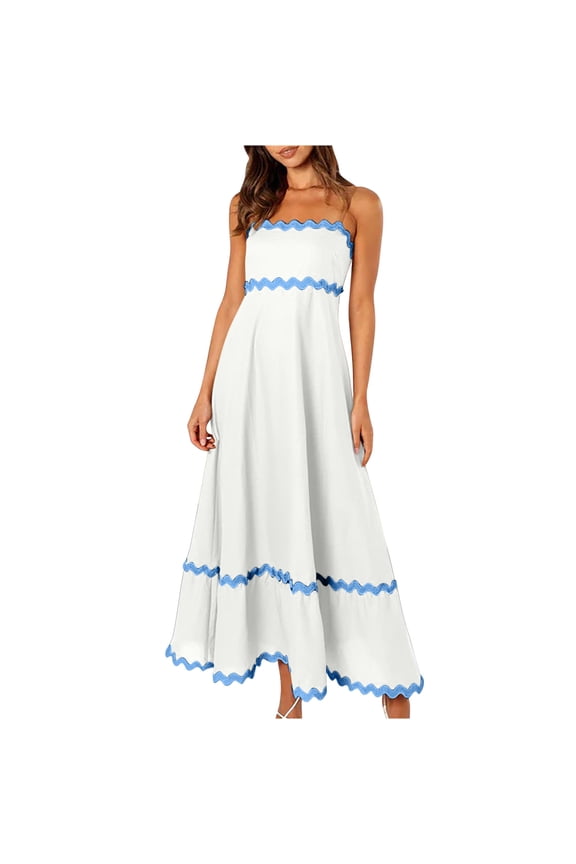 Sleeveless Slip Dresses for Women Fall Summer Long Loose Fit Lounge Dresses Womens 2026 Clothes Country Concert Y2K M