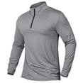 thumbnail image 1 of Sleeveless T Shirts for Men Tank Tops Workout Athletic Style Men's Active Sports Shirts Quarter Zip Long Sleeve Running Pullover Tops Outdoor Sweatshirt, 1 of 4