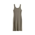 thumbnail image 1 of Sleeveless Tank Dress for Women Casual Loose Summer Sundress Flowy Soft Cotton Beach Midi Dresses, 1 of 4