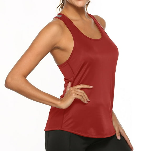 Sleeveless Tops for Women Fit Sports Bra for Women Yoga Crop Tank Tops Pockets Fitness Mesh Running Top Stretch Crop Top 3x Workout Layering Dance Fitted Fitted Camisole