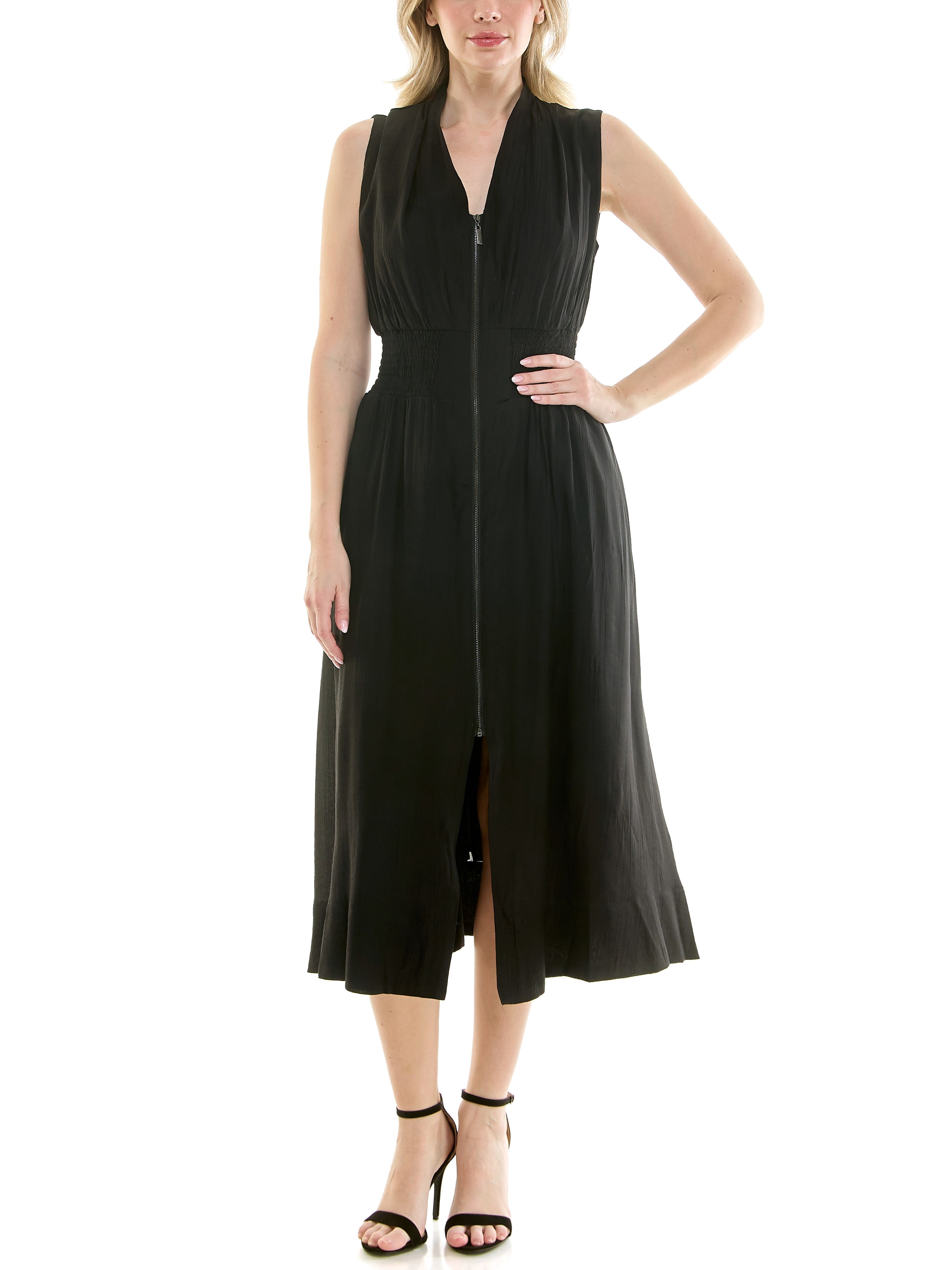 Nicole Miller Zip Front Dress S-XL