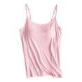 thumbnail image 1 of Sleeveless Workout Tank Tops for Women Summer Back Cushion Halter Vest Without Steel Ring Cup Outside Wear Underwear Exercise Vest Halter Yoga Shirts, 1 of 3