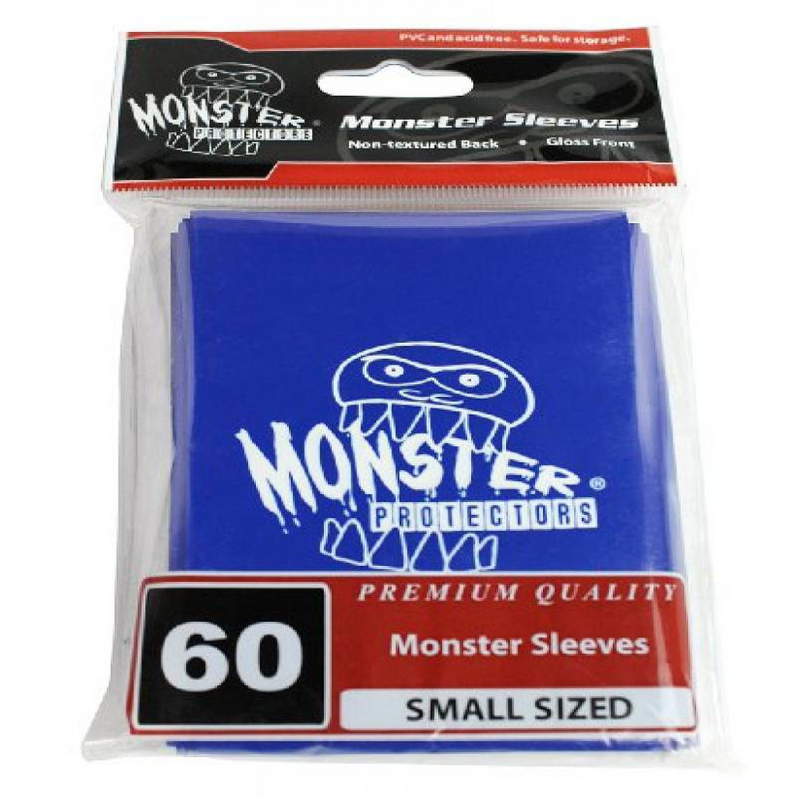 Sleeves Monster Protector Sleeves Smaller Size Gloss Finish w/Logo