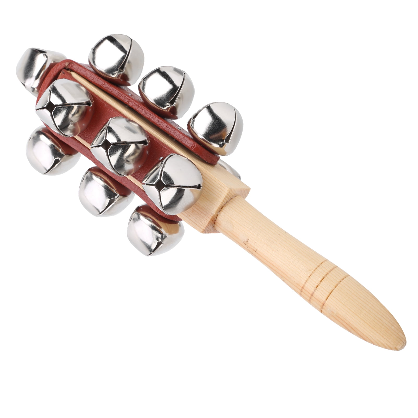 Sleigh Bell Stick, Lightweight Handheld Jingles Bells, For Concerts
