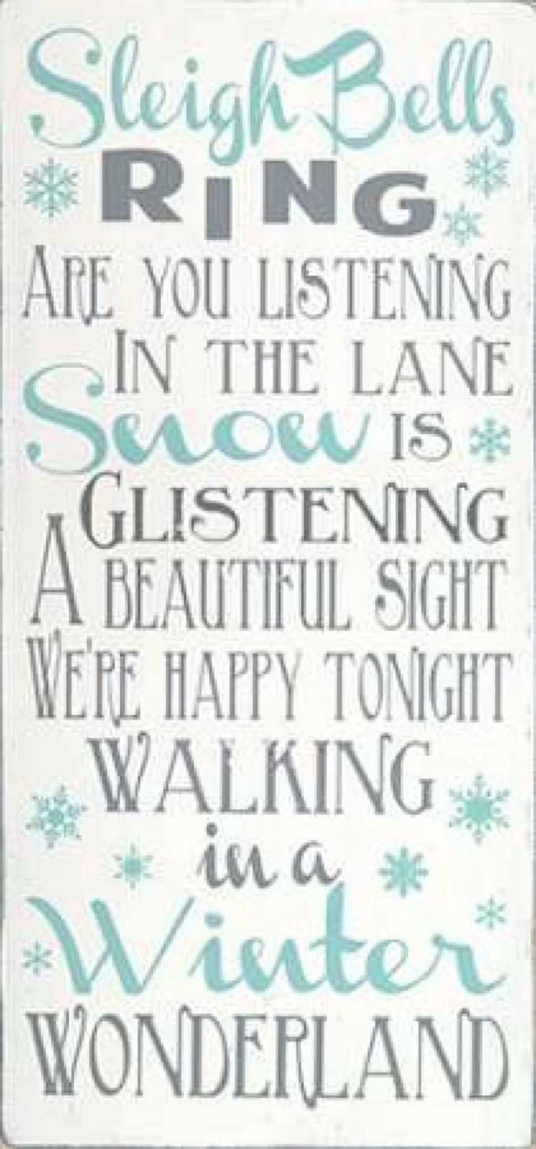 Sleigh Bells Ring Canvas Art - Erin Deranja (10 x 20)