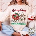 thumbnail image 1 of Sleighing Math Problems Christmas Shirt, 1 of 2