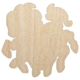 thumbnail image 1 of Sleipnir Norse Mythology Eight Legged Horse Wood Shape Unfinished Piece Cutout Craft DIY Projects - 4.70 Inch Size - 1/4 Inch Thick, 1 of 7