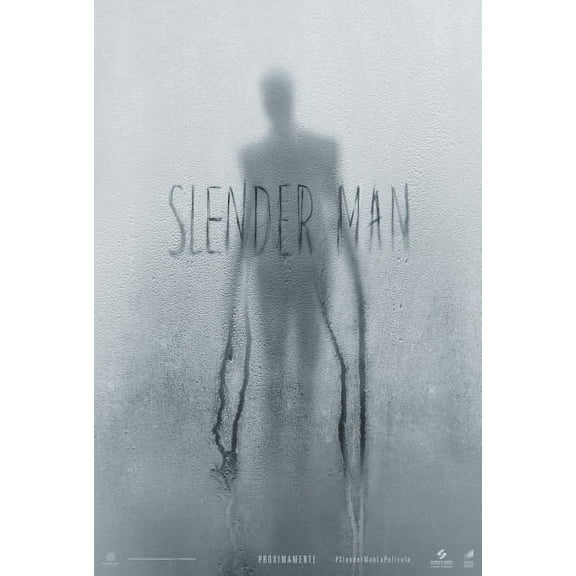 Slenderman Slender Man Poster 12in x 16in Metal Print 12x16 Multi-Color Square Adults Poster Time