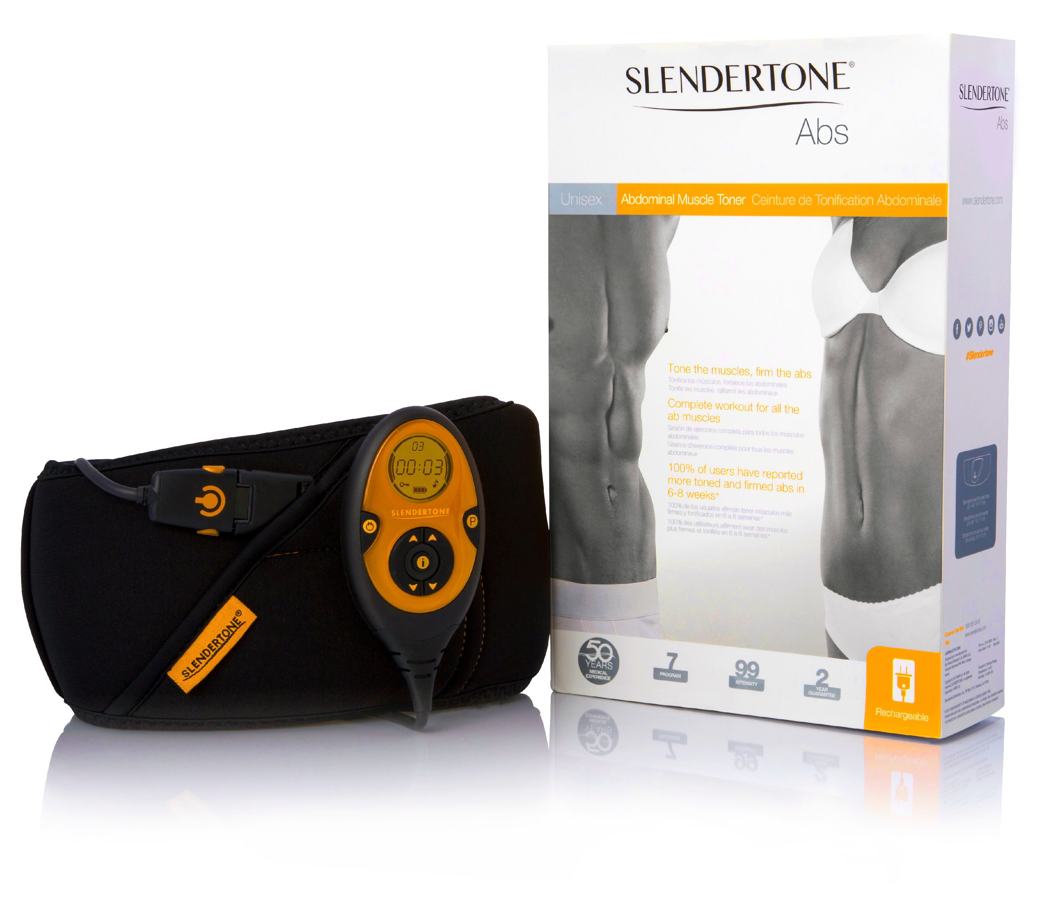 Slendertone Connect Abs ansluten abdominal toning bälte, svart, 61
