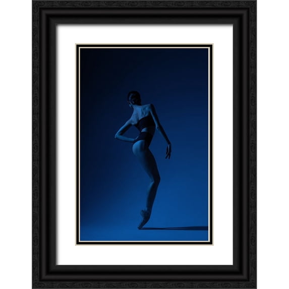 Sleta, Natalya 11x14 Black Ornate Wood Framed with Double Matting Museum Art Print Titled - Deep
